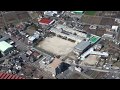 愛知県小牧市の北里小学校を空撮 ~2020年3月、中日新聞近郊版で児童の作文を紹介する「小さな発言」~