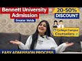Bennett University Admission Process 2026 | Step-by-Step Guide + Discounts
