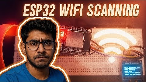 ESP32 WiFi Scanner with OLED Display | Risk Analyzer & Channel Congestion Meter | esp32 iot projects