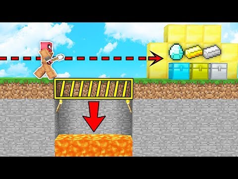 ZENGİN FAKİR'e GİZLİ LAV TUZAĞI HAZIRLADI! 😱 - Minecraft