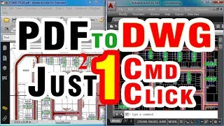 Convert PDF To DWG Editable AutoCAD Drawing | Auto cad Software Classes