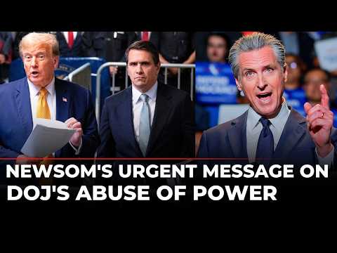‘This Is Code Red’: Gavin Newsom’s Urgent Message To Americans Over Trump’s DOJ Weaponization