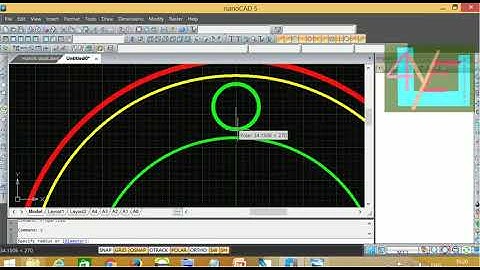 clock diagram making with nanocad   cad  | commands  | array | polar |array