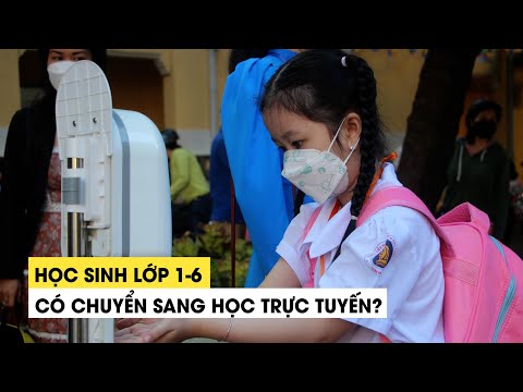 Video Số ca Covid-19 tăng nhanh, học sinh lớp 1-6 có chuyển... - youtube