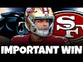 Panthers vs 49ers Reaction - 49ers get UGLY Win over Panthers + Brandon Aiyuk Drama UPDATE