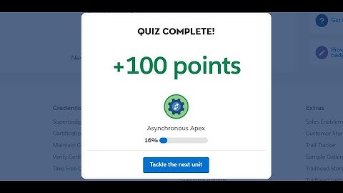 Asynchronous Apex   Asynchronous Processing Basics#salesforce #trailhead #trailheadsolution