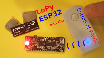 #11 ESP32 and the Button of __P_A_N_I_C__