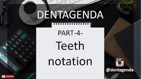 Teeth Notation/numbering Systems
