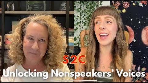 S2C: Unlocking Communication For Nonspeakers | Elizabeth Vosseller