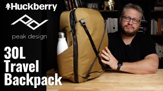 Peak Design Huckberry Collab | 30L Travel Pack Review Xpac