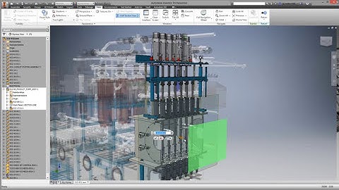 Inventor 2016 Features Large assembly design enhanced