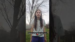 Ordinary by Alex Warren cover by me 😁#fypシ゚viral #trending #singing #cover #pretty #blowup
