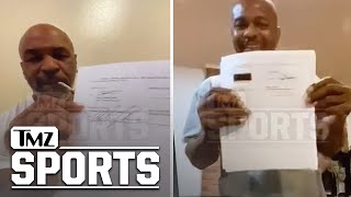 Mike Tyson Signed Roy Jones Fight Contract While Smokin' a Joint | TMZ Sports