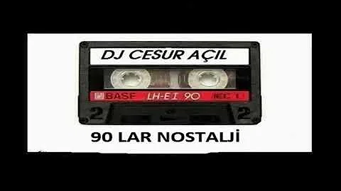 DJ CESUR AÇIL & TÜRKÇE POP 90 LAR NOSTALJİ HIT MIX LIVE SET 2020