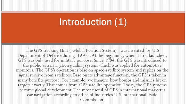 GPS tracking System wmv 1