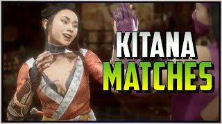 THIS NEW KITANA SKIN IS AMAZING! Mortal Kombat 11  Kitana Ranked Matches