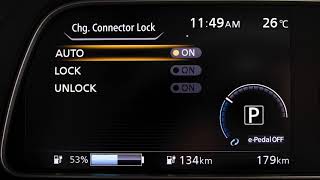 2021 Nissan LEAF - Charge Connector Lock System