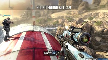 My First Black Ops 2 Killcam #OldSchool