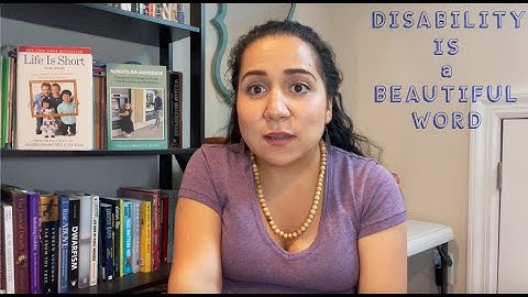 Disability is NOT a bad a word.