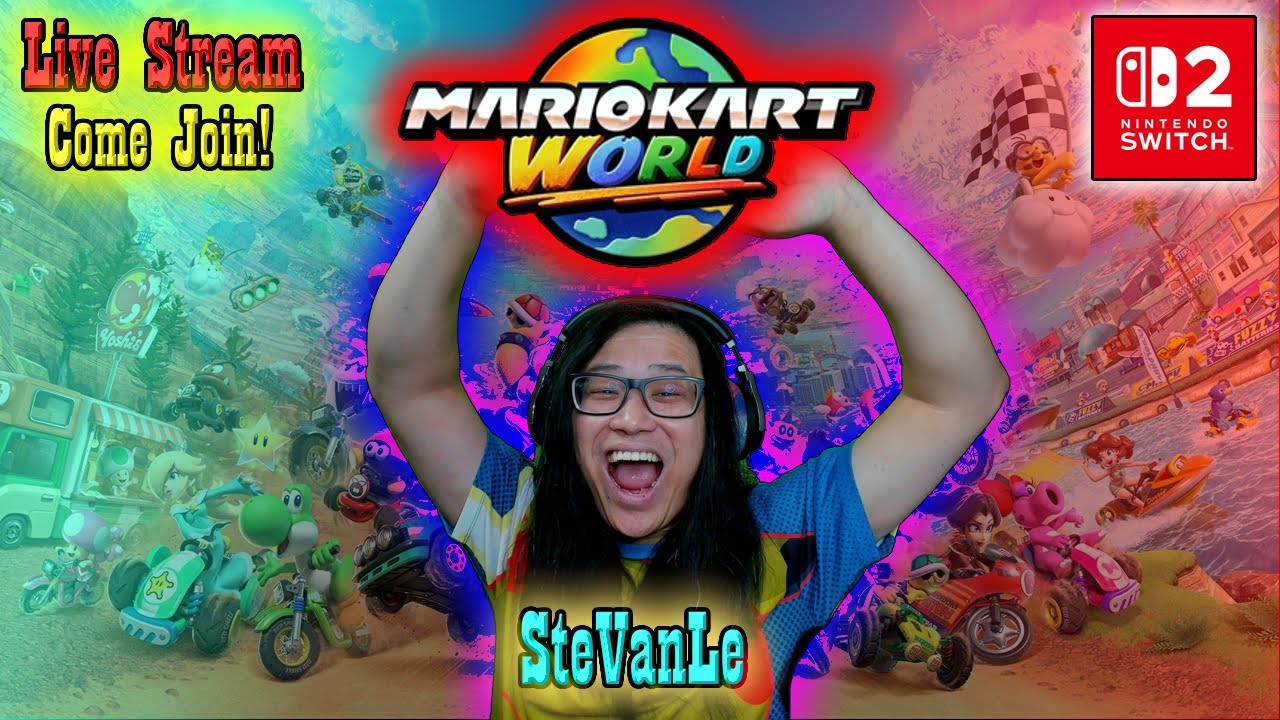 (Horizontal) Mario Kart World! - The Nintendo Switch 2 afterparty - Surely no one played this yet