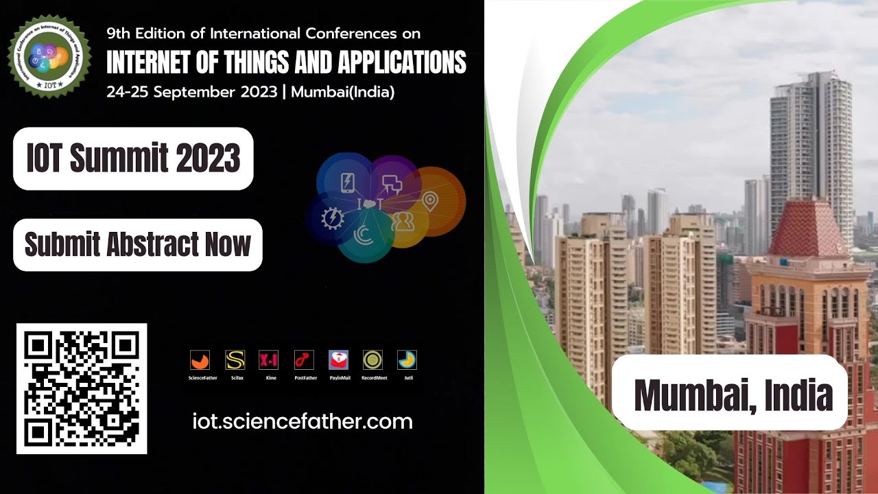 9th Edition of International Research Conferences on IOT & Applications|24-25 September 2023|Mumbai.
