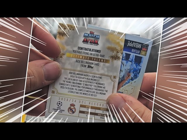 ULTRA RARE CARD MATCH ATTAX TROVATA EL MAESTRO DE MADRID JUDE