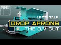 Lets talk drop apron for countertops with ov cut  marmo meccanica