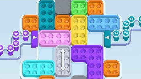 Coffee Rush Block Jam Level 58 Game Walkthrough Solution