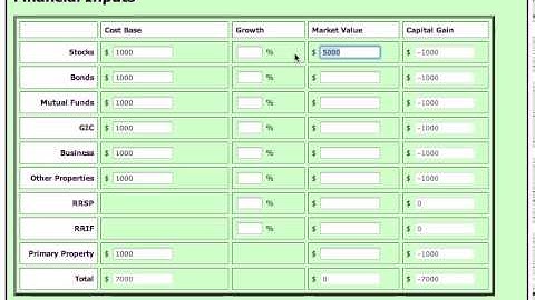 Javascript Financial Calculator Application