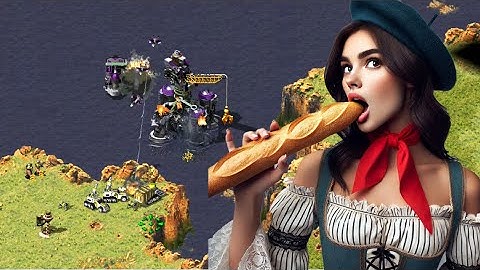 Intense Red Alert 2 Gameplay - Everyone Plays to Win in Canyon Fodder!