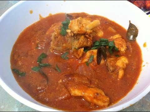 Chicken curry spicy (Andhra style) - YouTube