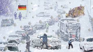 Germany in mourning, everything froze! Historic hailstorm in Reutlingen screenshot 2