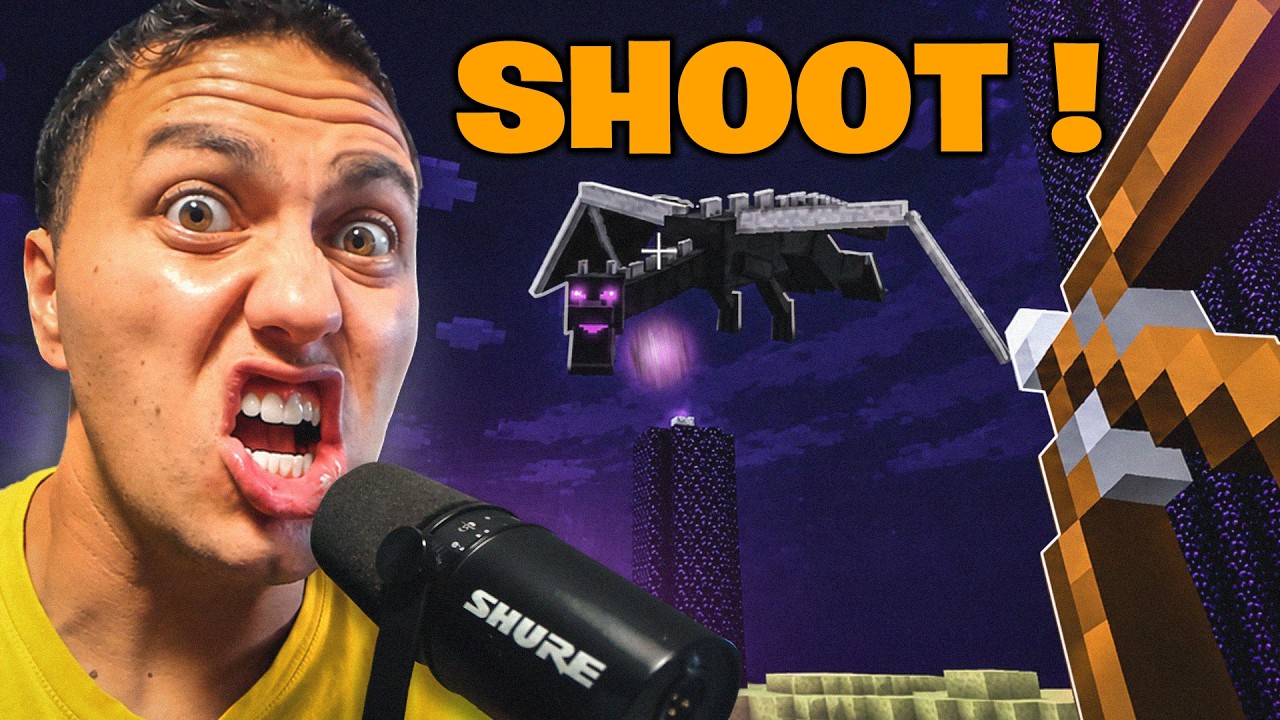 I Tried to Beat Minecraft Using ONLY My Voice
