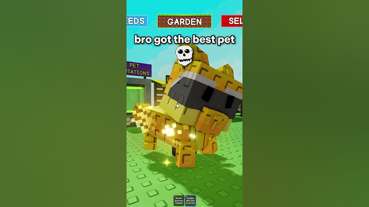 Bro got the best pet in Grow A Garden 💀 #roblox #growagarden #gag #funny