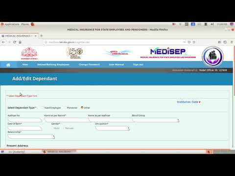 How to add Employees and their dependents in Medisep webportal?