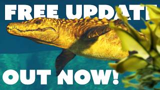 🔲 OFFICIAL LIOPLEURODON REVEAL | Jurassic World Evolution 3 Free Update News