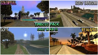 MOD TIMECYC PACK ADA 4 TIMECYC (Colorfull,Draw Distance,Soft,Realistic) ONLY 16 KB - GTA SA Android screenshot 2