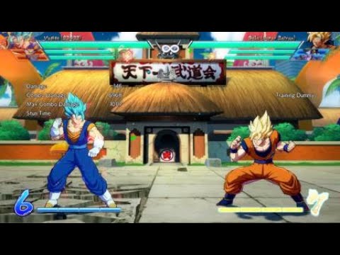 DBFZ season 2 super vanish another example combo