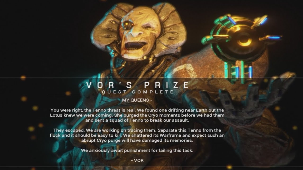 Warframe 2023 Vor's Prize - YouTube