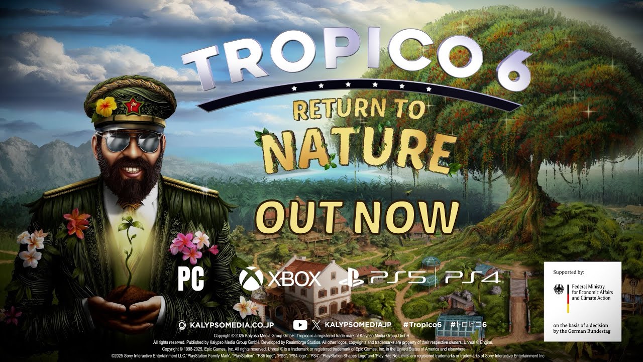 独裁国家運営シミュレーション『トロピコ 6』第9弾DLC「リターン トゥ