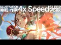 【4倍速厚塗りメイキング】辰の破魔矢【謹賀新年】