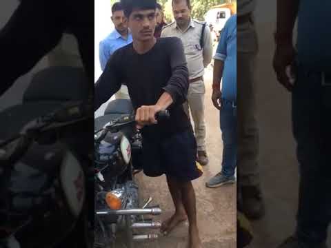 Thief steals Royal Enfield under 60 seconds