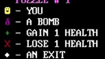 Get The Diamond - Level 1 - A Game written in GW-BASIC - Code Included