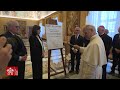 Papst segnet Grundstein für Herzzentrum an der Gemelli-Klinik