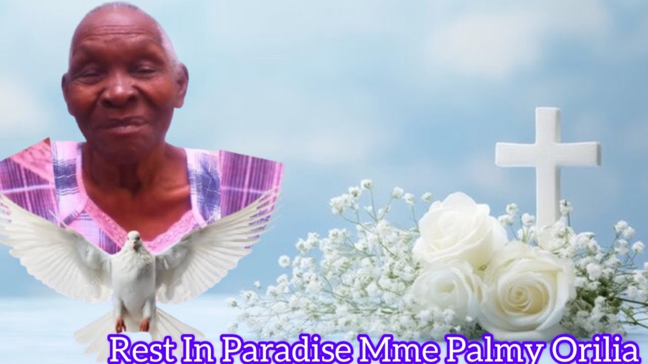 La Ceremonie Funeraire De Mme Orilia Palmy || Les Entreprises Confort Services Funeraire De St Marc