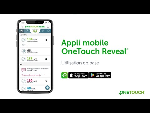 Utilisation de l'appli OneTouch Reveal