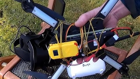 Bugs 3 5.8GHz FPV mod & test flight with goggles