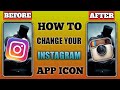 How to change your instagram app icon