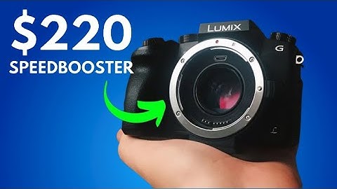 BUDGET Commlite Speedbooster for Micro 4/3 | Panasonic G7