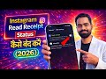 Instagram Read Receipt Kaise Off Karen (2026) | Instagram Seen Status Hide Kaise Kare | Tech Frack
